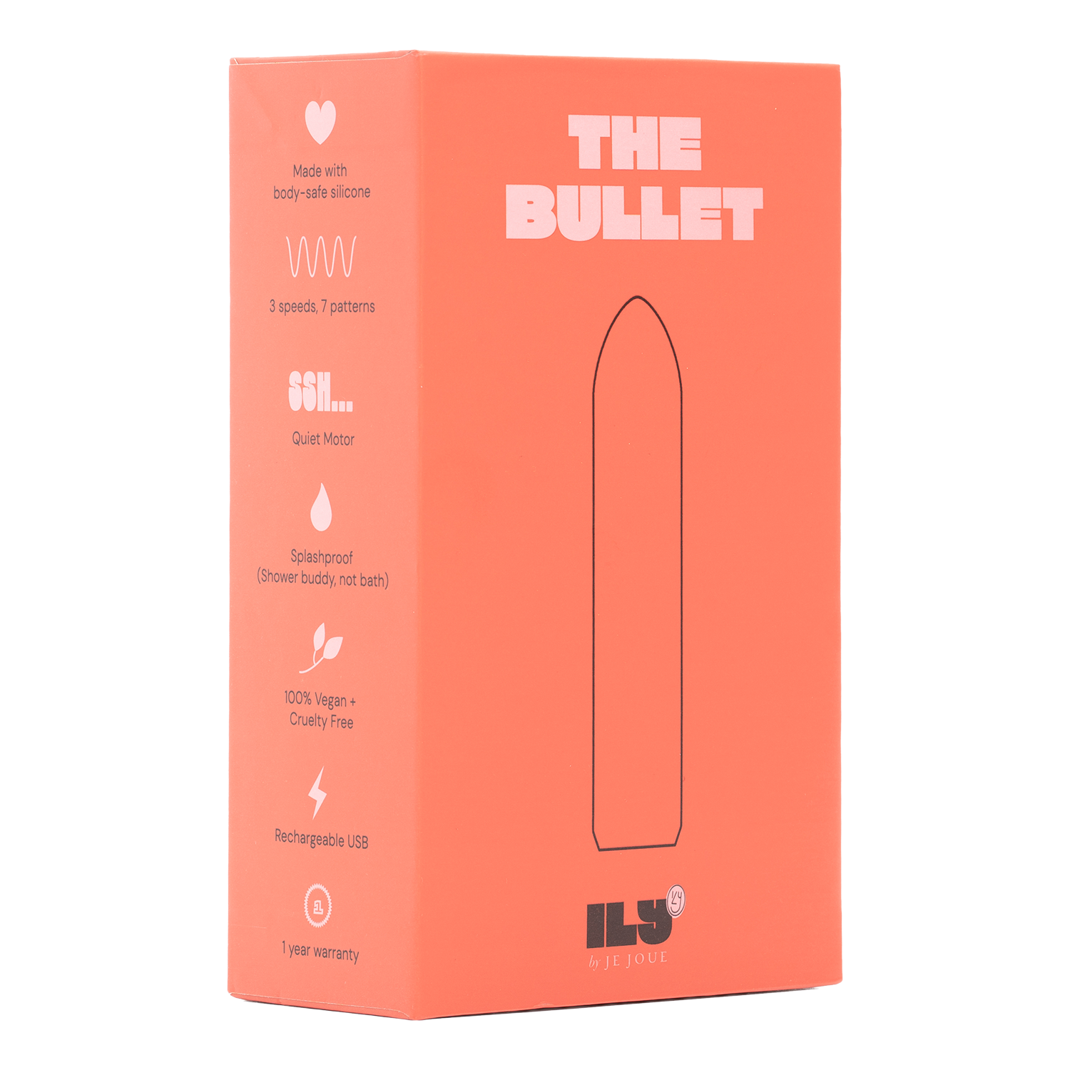 ILY - The Bullet - Bullet Vibrator - Roze