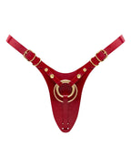Strap-On-Me - Kunstleren Harnas Fabulous - One Size - Rood Glanzend