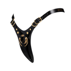 Strap-On-Me - Kunstleren Harnas Fabulous - One Size - Zwart Glanzend