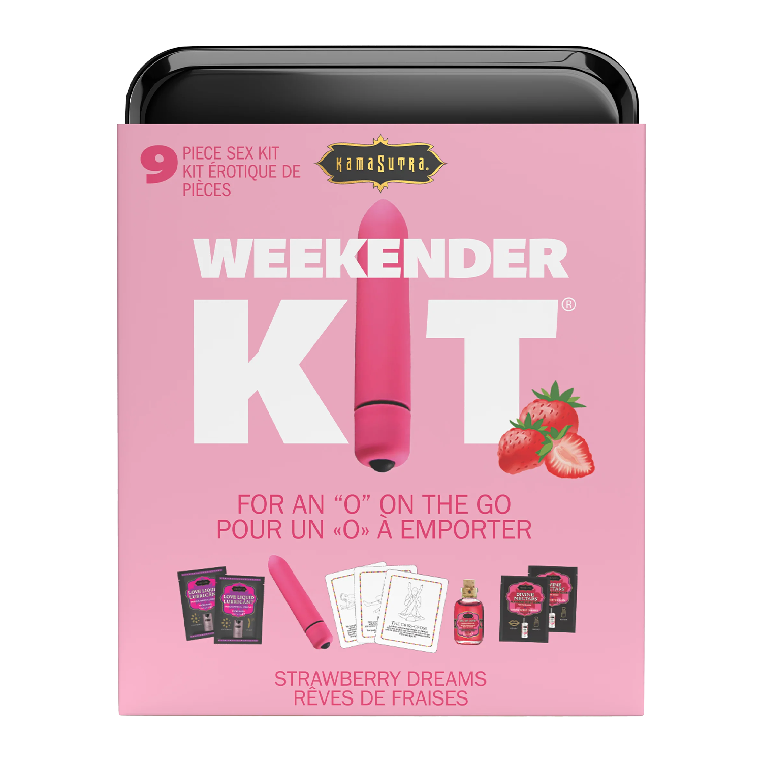 Kama Sutra - Weekender Kit – Aardbei - Geschenkset