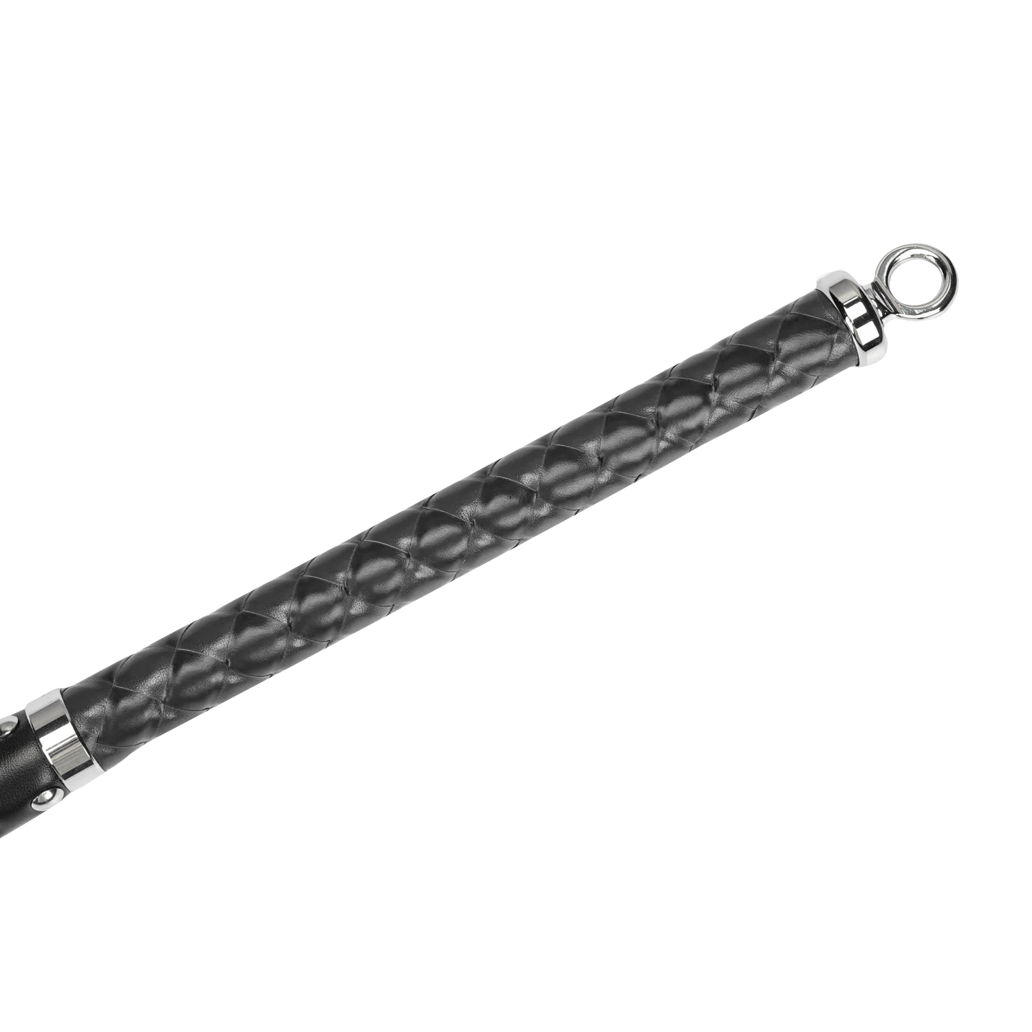 RISE - Lange Flogger (zachte staarten) - Zwart