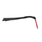 RISE - Lange Flogger (zachte staarten) - Rood