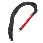 RISE - Lange Flogger (zachte staarten) - Rood