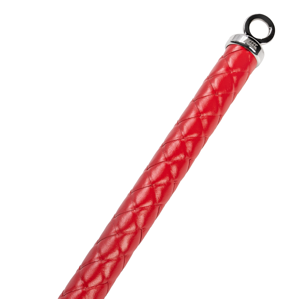 RISE - Lange Flogger (zachte staarten) - Rood