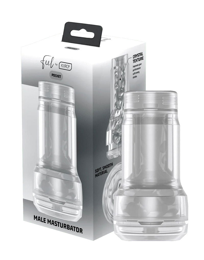 KIIROO - Feel Pocket Stroker Crystal - Transparant