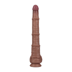 LoveToy - Nature Cock - 16" Dual Layered Bendable Cock XXL -Nude