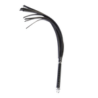 RISE - Lange Flogger (Harde Staarten) - Zwart