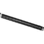 RISE - Lange Flogger (Harde Staarten) - Zwart