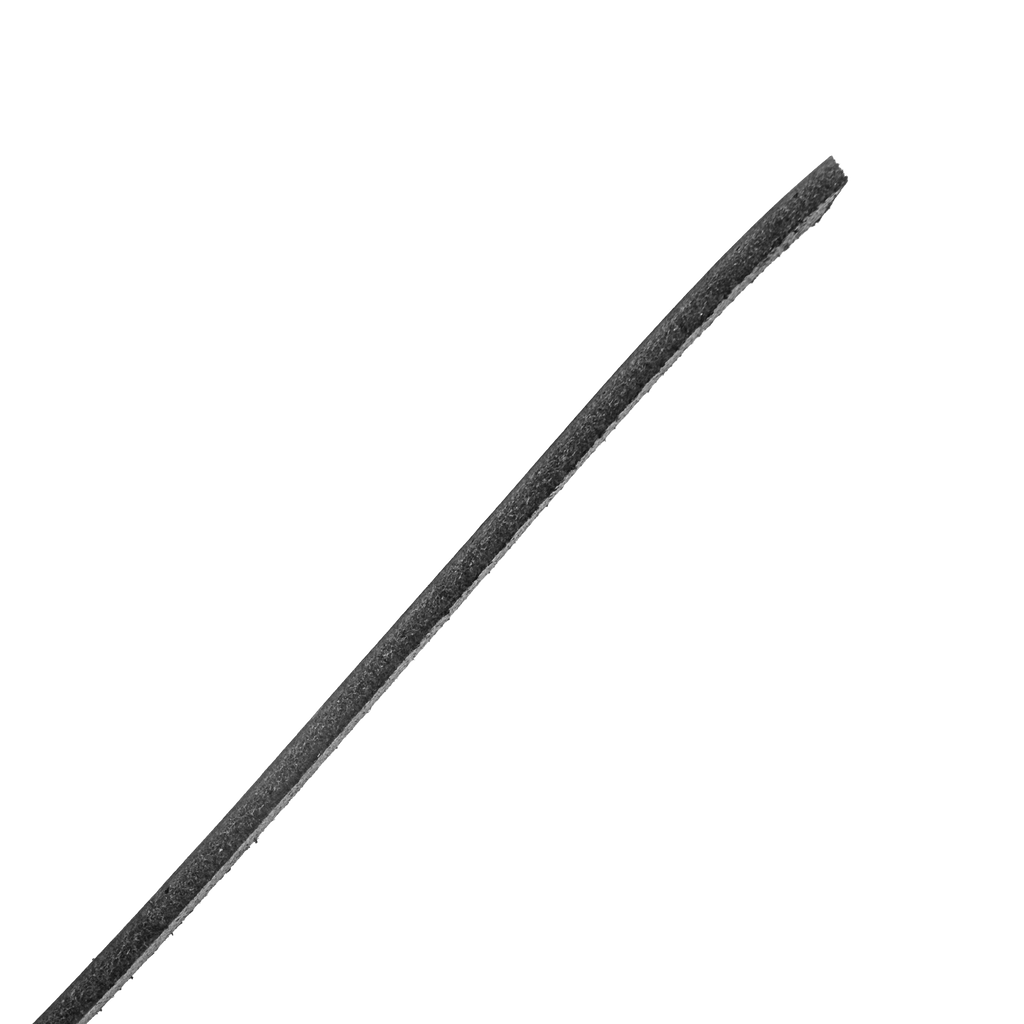 RISE - Lange Flogger (Harde Staarten) - Zwart/Rood