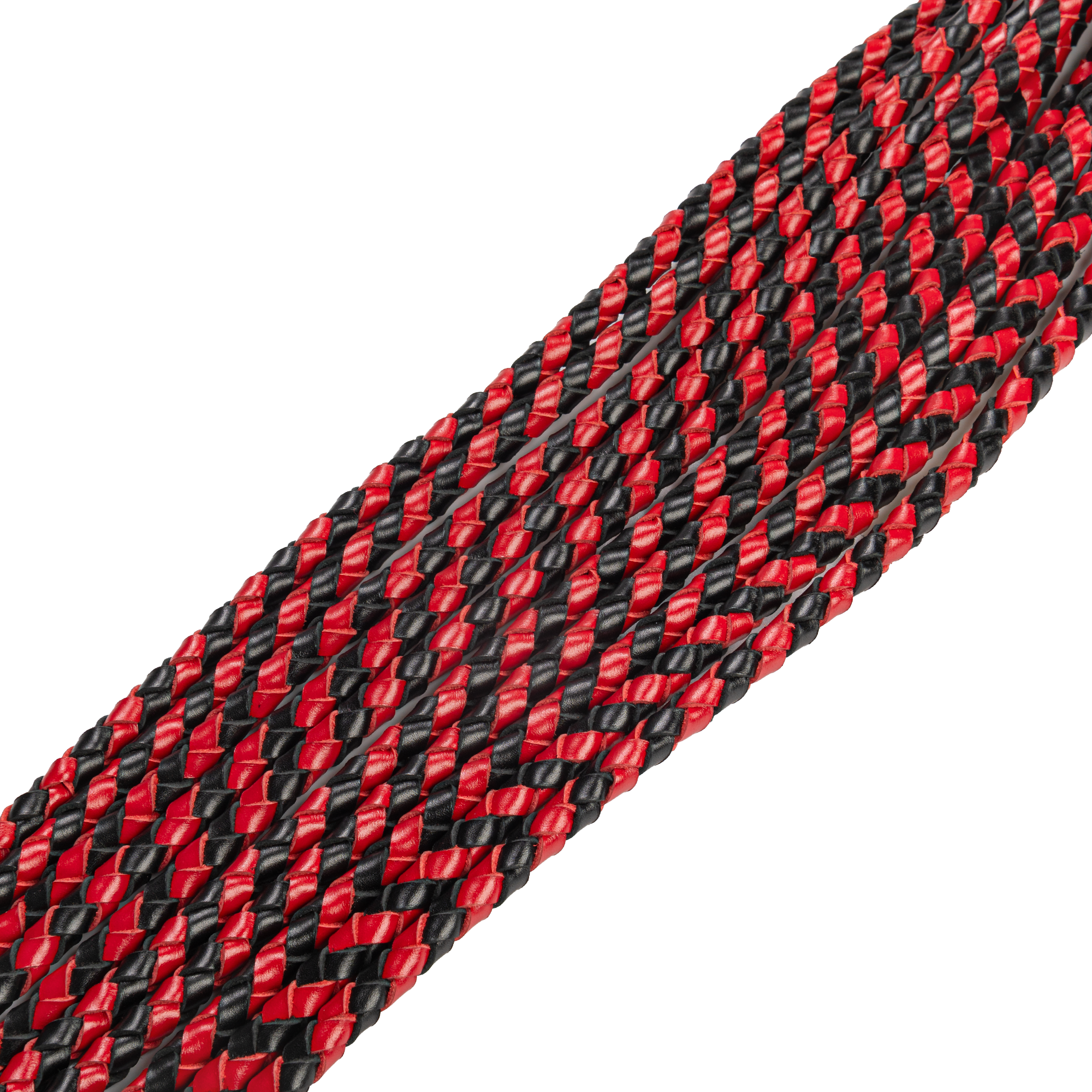 RISE - Thicker Cat O. Nine Whip - Zwart/rood