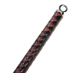 RISE - Thicker Cat O. Nine Whip - Zwart/Wijnrood