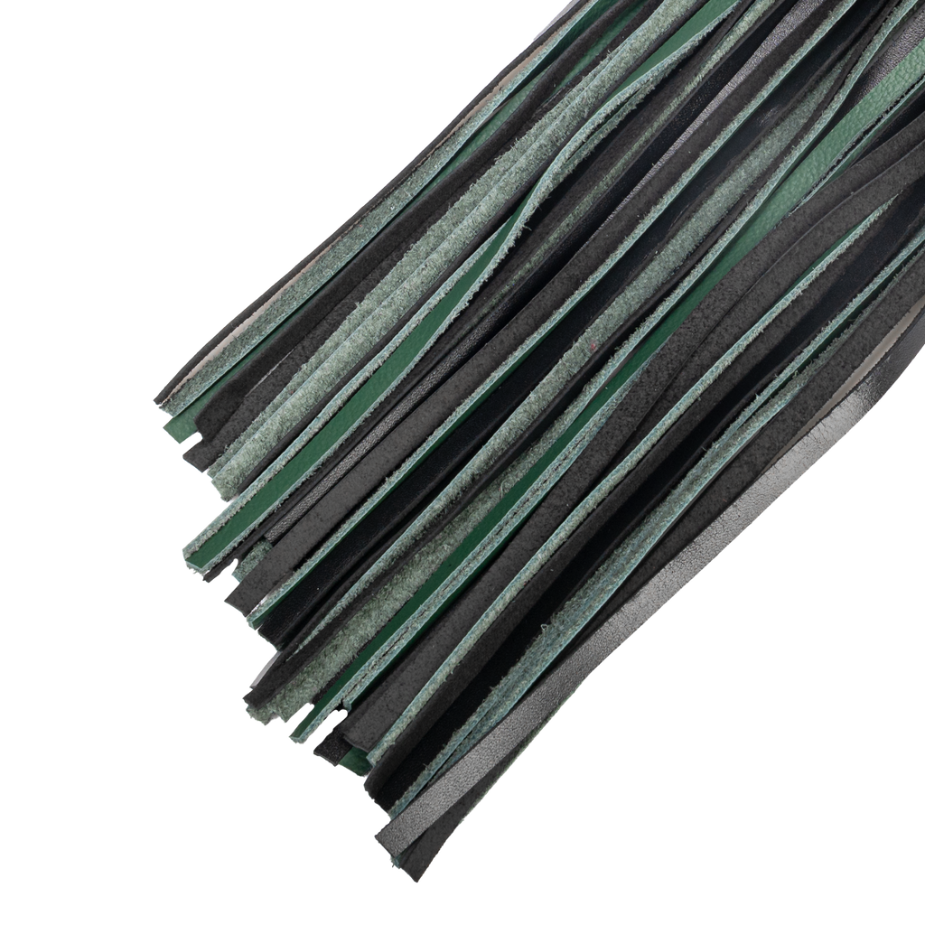 RISE - Thick Cat O. Nine Whip - Zwart/Groen