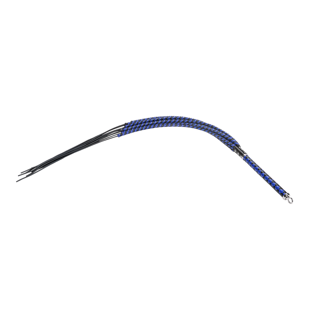 RISE - Heavy Cat O. Nine Whip - Zwart/Blauw