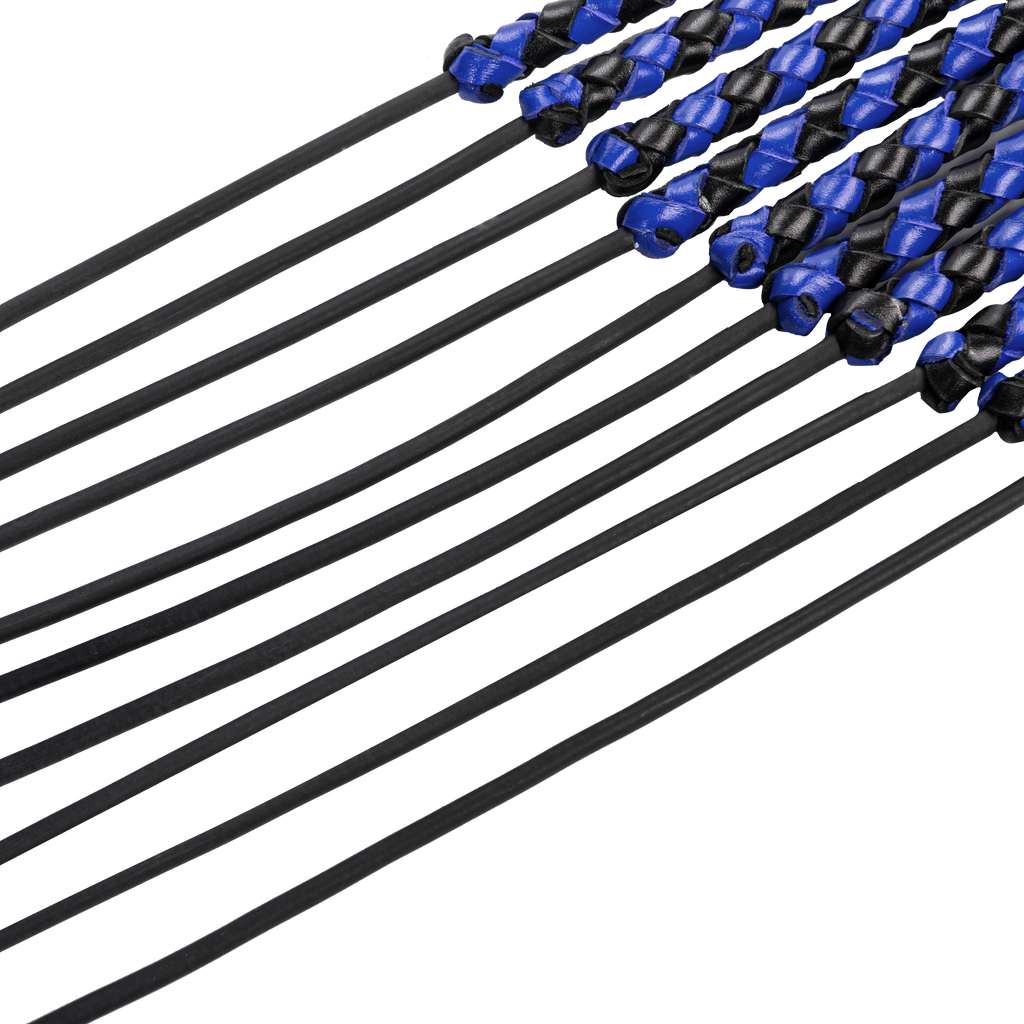 RISE - Heavy Cat O. Nine Whip - Zwart/Blauw