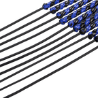 RISE - Heavy Cat O. Nine Whip - Zwart/Blauw