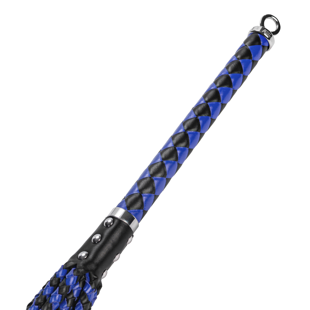 RISE - Heavy Cat O. Nine Whip - Zwart/Blauw