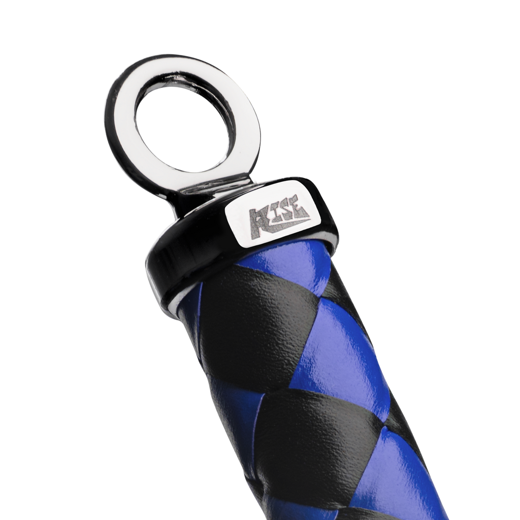 RISE - Heavy Cat O. Nine Whip - Zwart/Blauw
