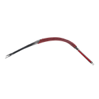 RISE - Heavy Cat O. Nine Whip - Zwart/Rood