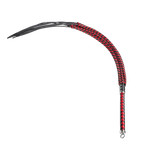 RISE - Heavy Cat O. Nine Whip - Zwart/Rood