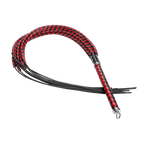 RISE - Heavy Cat O. Nine Whip - Zwart/Rood
