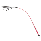 RISE - 120cm Bull Whip - Roze/Wit