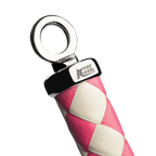 RISE - 120cm Bull Whip - Roze/Wit