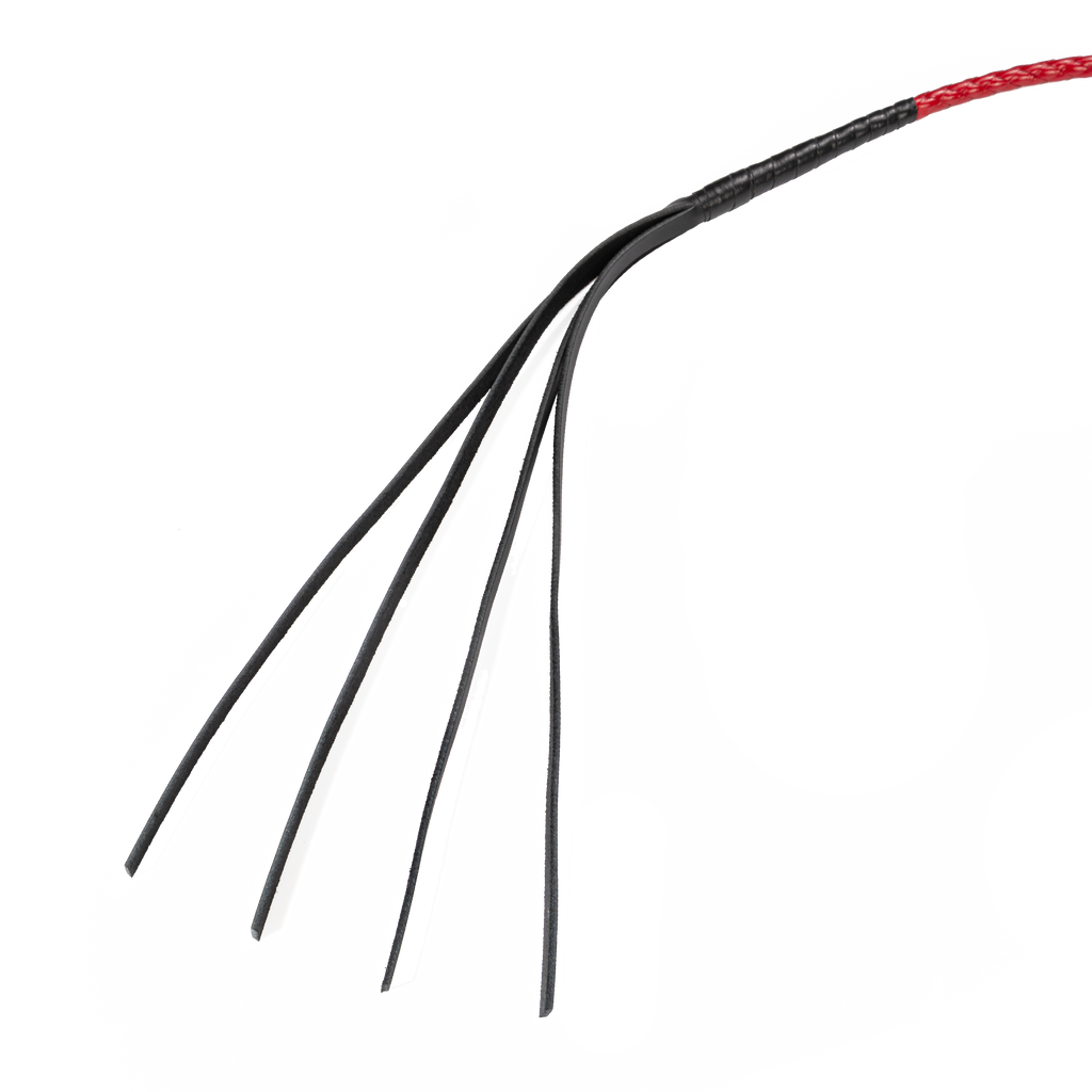 RISE - 120cm Bull Whip - Rood