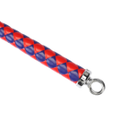 RISE - 90cm Bull Whip - Rood/Blauw
