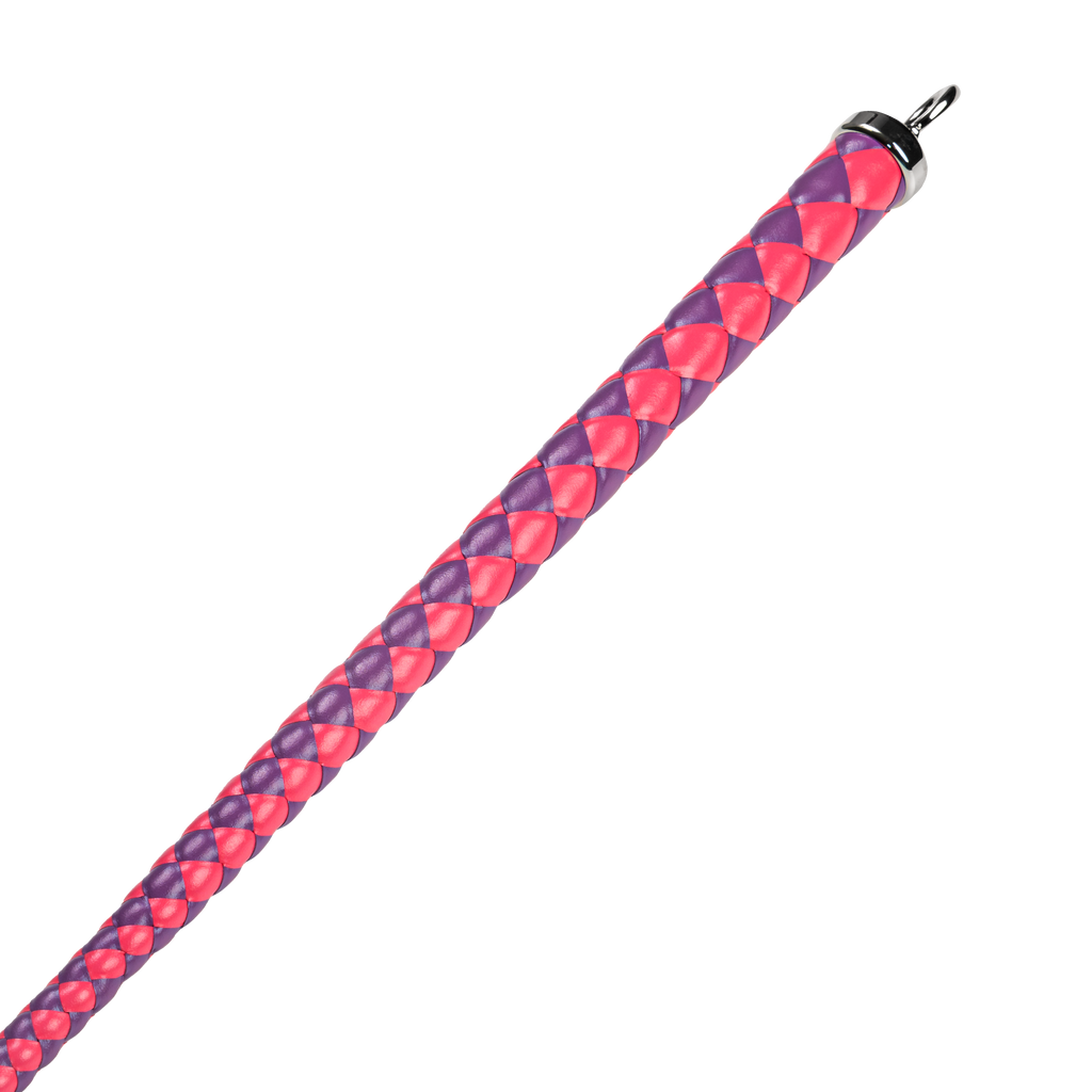 RISE - 90cm Bull Whip - Roze/Paars