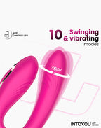 IY - Couty - Speeltje voor koppels 360° Oscilatie, App Bediend - Roze