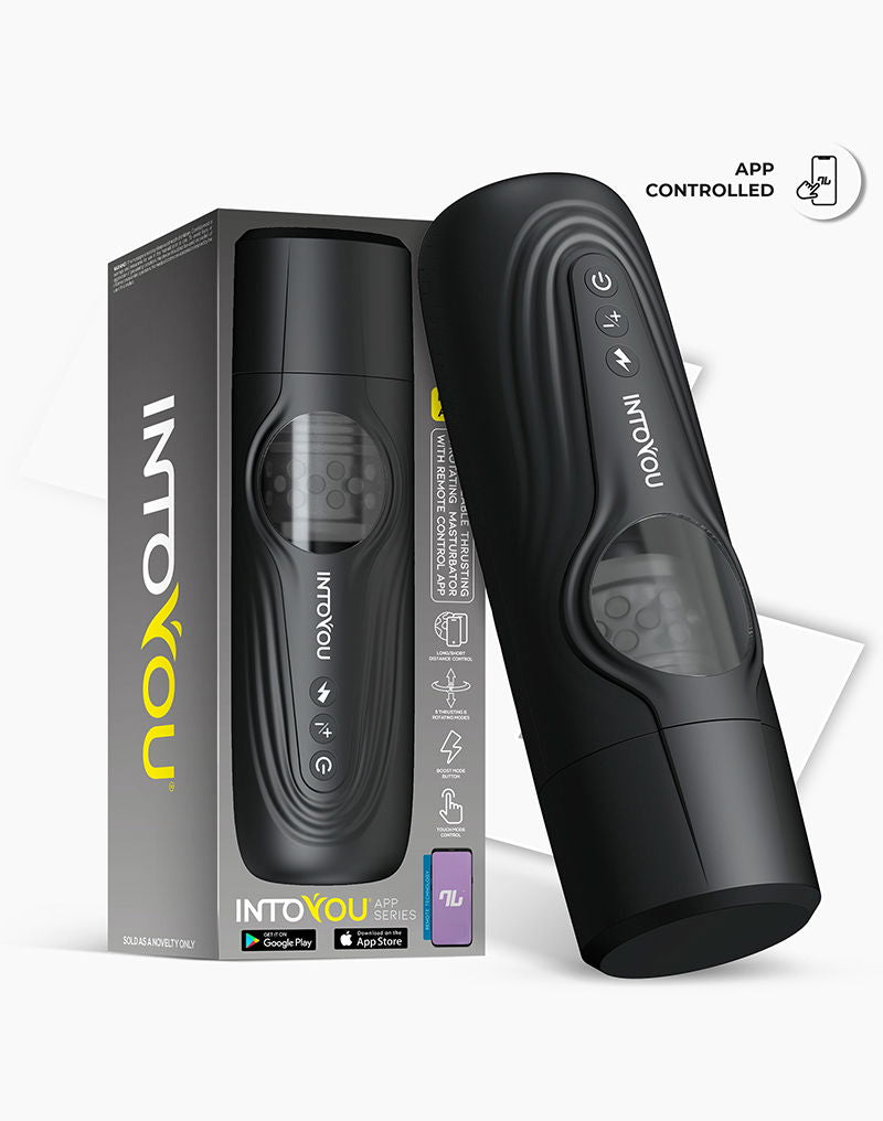 IY - Egor - Trusting & Roterende Masturbator, App Bediend - Zwart