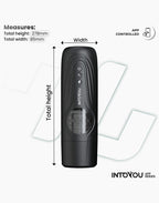 IY - Egor - Trusting & Roterende Masturbator, App Bediend - Zwart