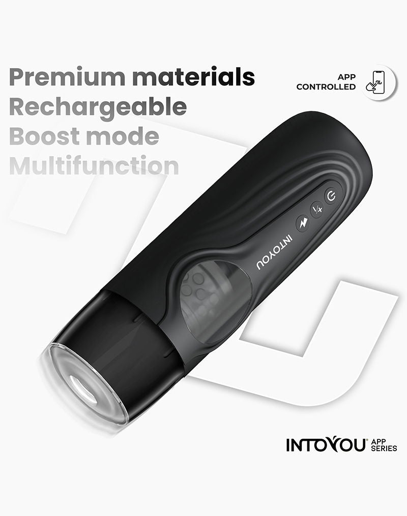 IY - Egor - Trusting & Roterende Masturbator, App Bediend - Zwart