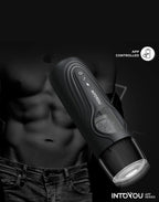 IY - Egor - Trusting & Roterende Masturbator, App Bediend - Zwart
