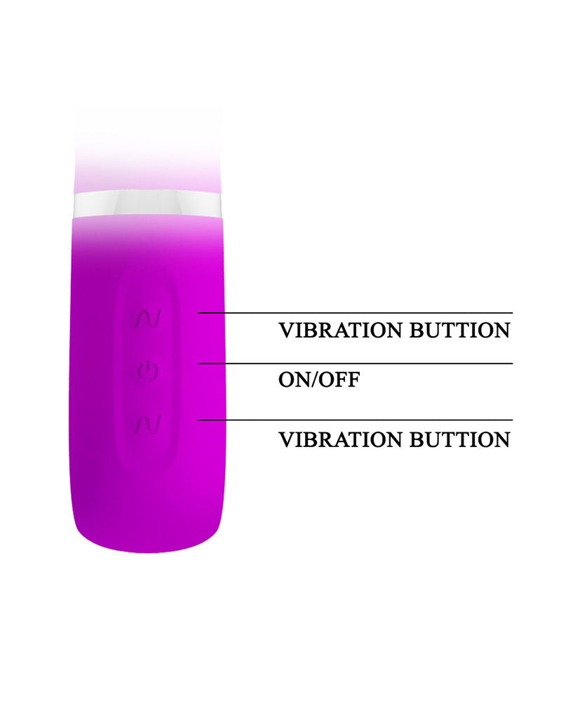 Pretty Love - Thomas -Rabbit Vibrator - Paars