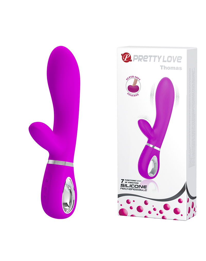 Pretty Love - Thomas -Rabbit Vibrator - Paars