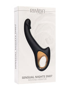 Rimba Toys - Sensual Nights SN07 - Rocking Vibrator - Zwart