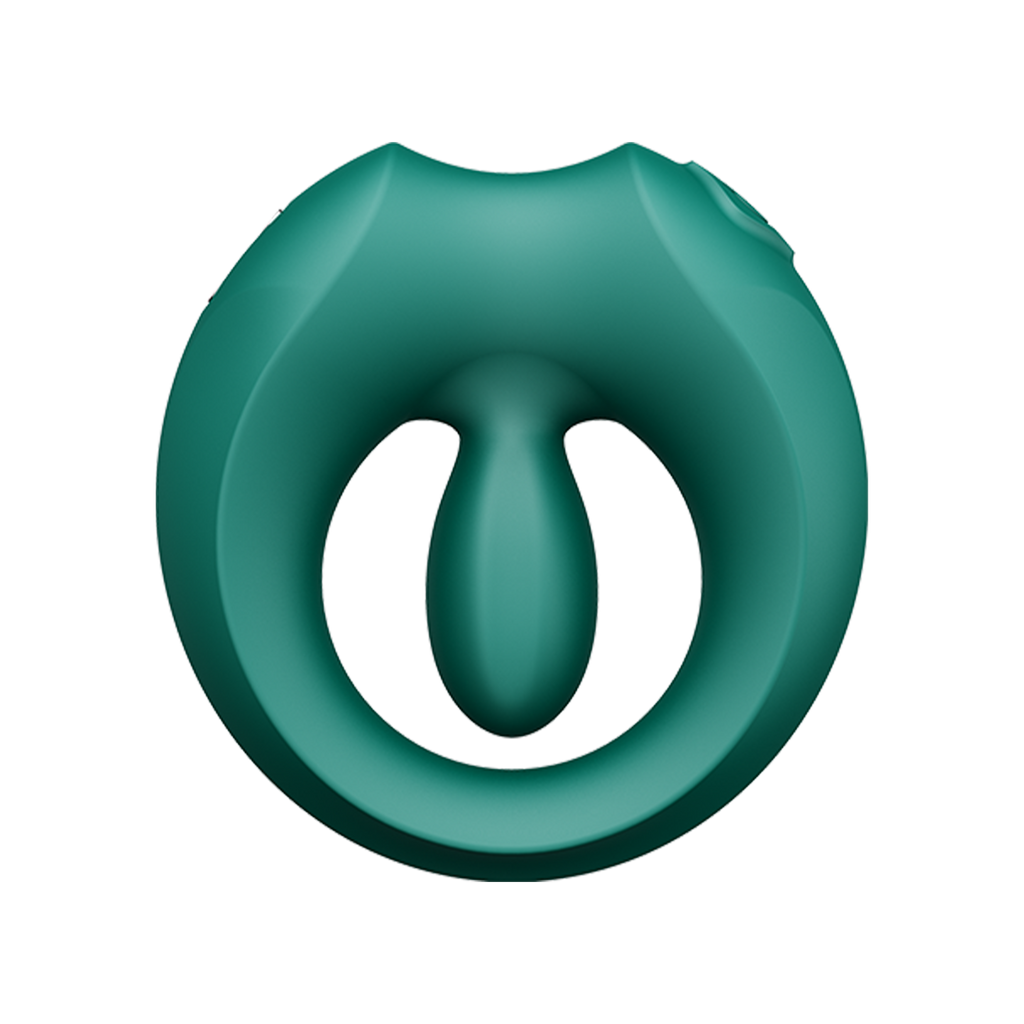 ZALO - Apis - Vibrerende koppelring, App gecontroleerd - Turquoise Groen