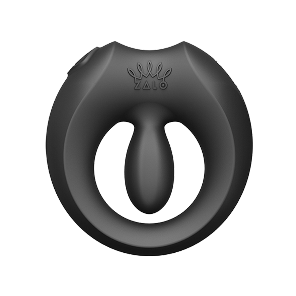 ZALO - Apis - Vibrerende koppelring, App Controlled - Obsidian Zwart