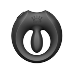 ZALO - Apis - Vibrerende koppelring, App Controlled - Obsidian Zwart