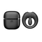 ZALO - Apis - Vibrerende koppelring, App Controlled - Obsidian Zwart