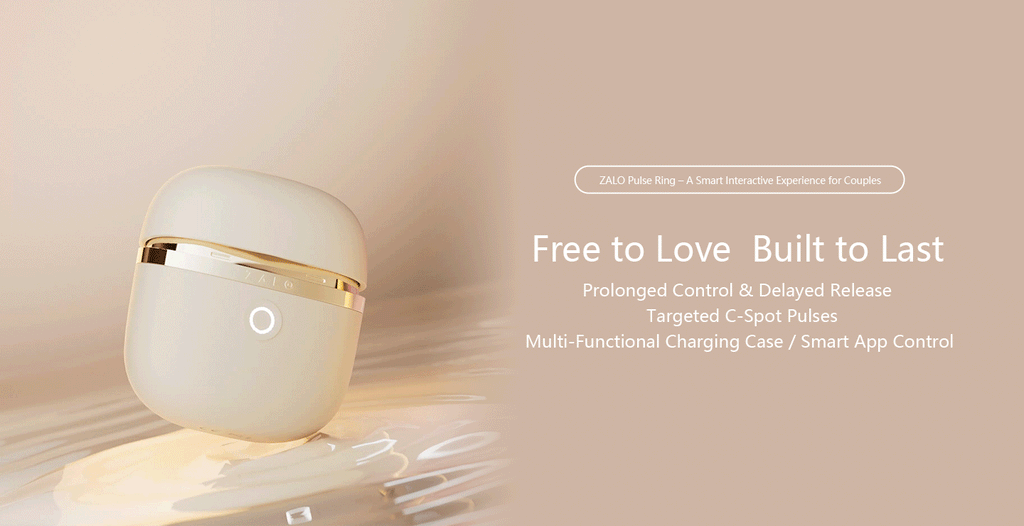 ZALO - Apis - Vibrerende koppelring, App gecontroleerd - Turquoise Groen