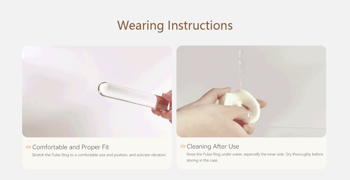 ZALO- Apis - Vibrerende Ring voor Koppels, App Bediend - Ivoor Wit