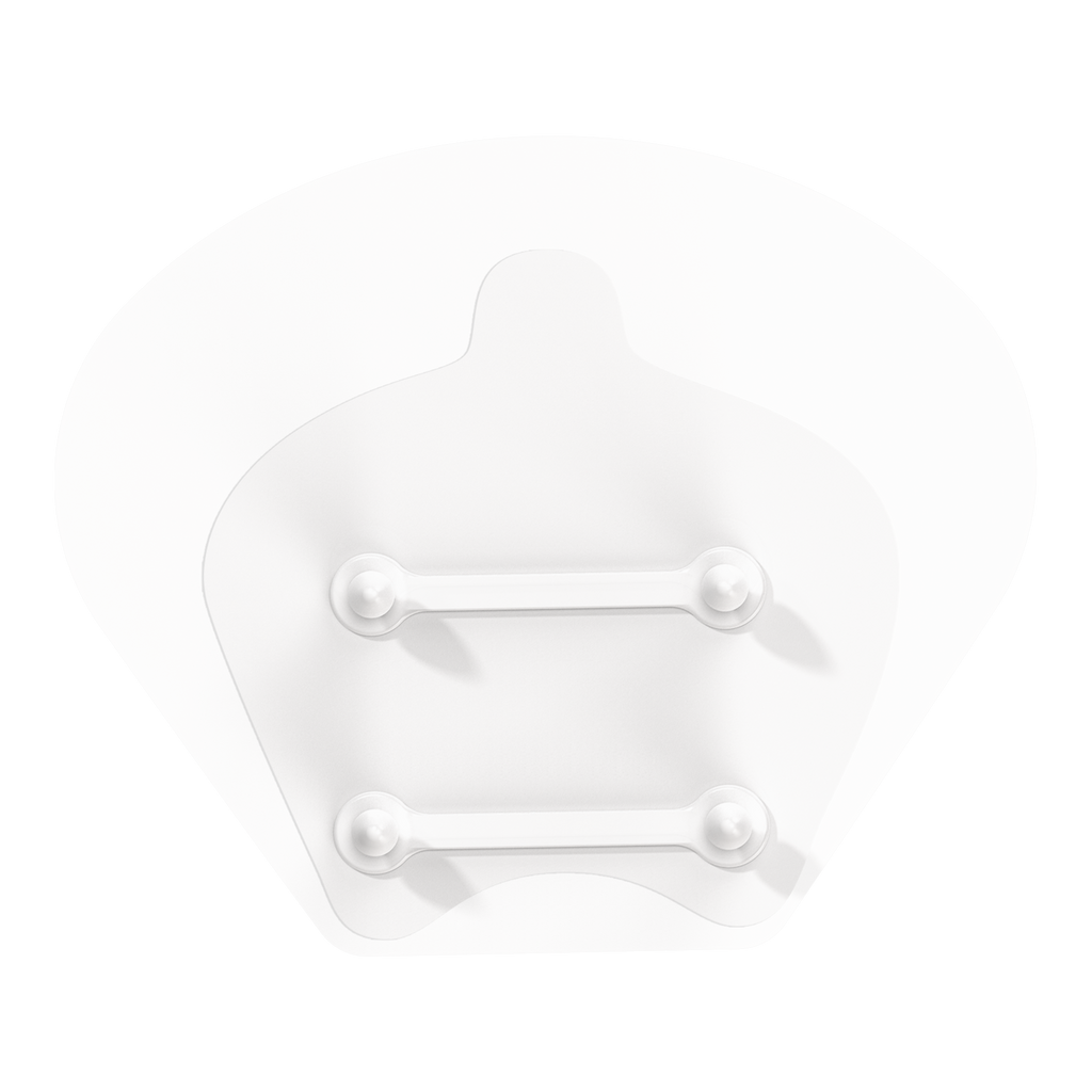 LUXUS – Zelfklevende Stickers – Set van 5 stuks – Transparant