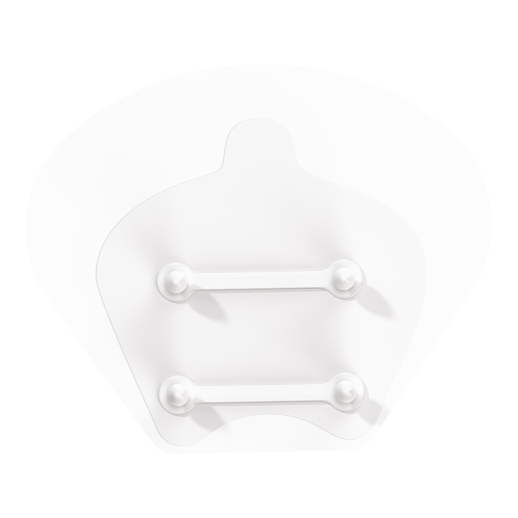 LUXUS – Zelfklevende Stickers – Set van 5 stuks – Transparant