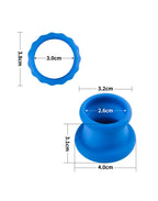 LoveToy - Pinnacle Pro - Twin Flex Stretcher - Blauw