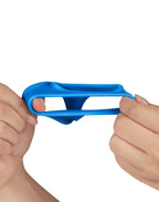 LoveToy - Pinnacle Pro - Trio Grip Enchancer Sleeve - Blauw