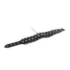 Rimba - Halsband met studs en hondenketting, verstelbaar met gesp.