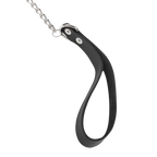 Rimba - Halsband met studs en hondenketting, verstelbaar met gesp.