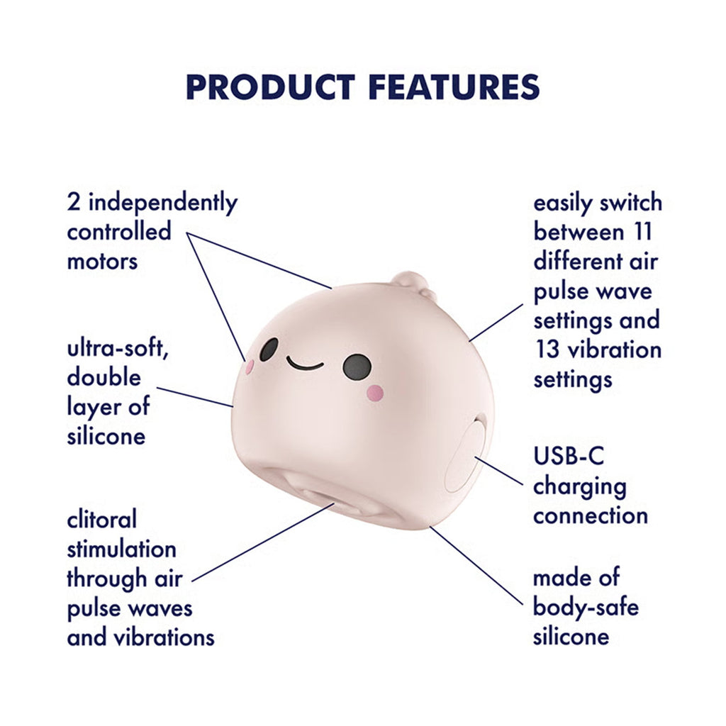 Satisfyer - Mochi - Luchtpulsvibrator - Beige